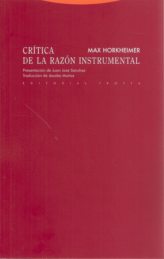 Critica de la razon instrumental