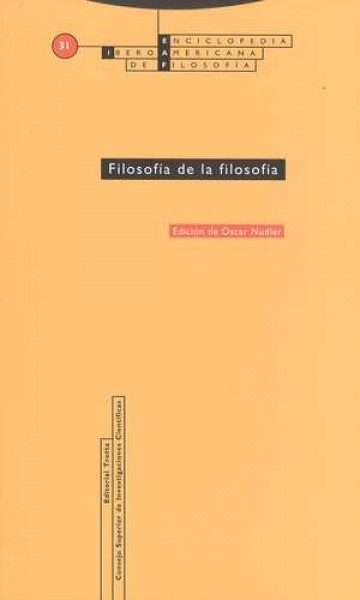 Filosofia de la filosofia