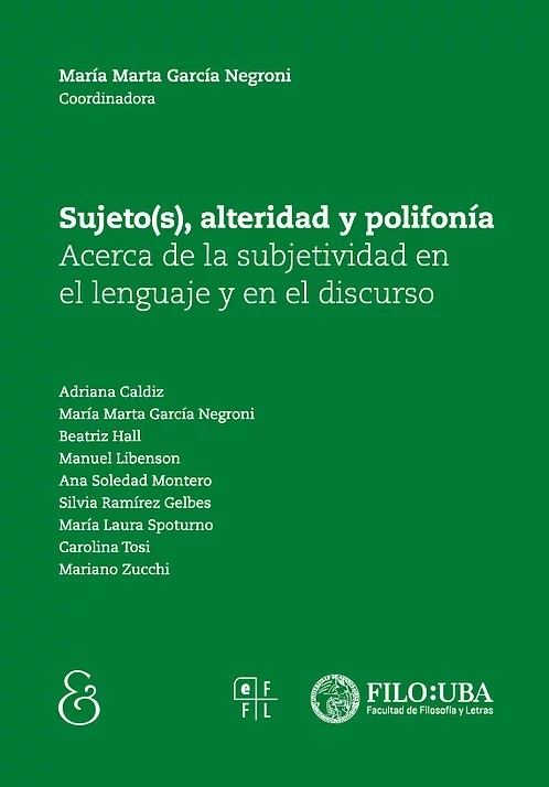 Sujeto(s), alteridad y polifonía