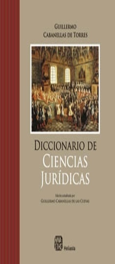 Diccionario de ciencias jurídicas
